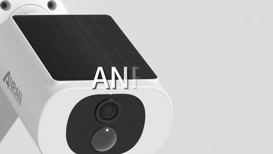 ANRAN Wireless Solar Battery Powered Wifi Home Security Camera System Outdoor IR