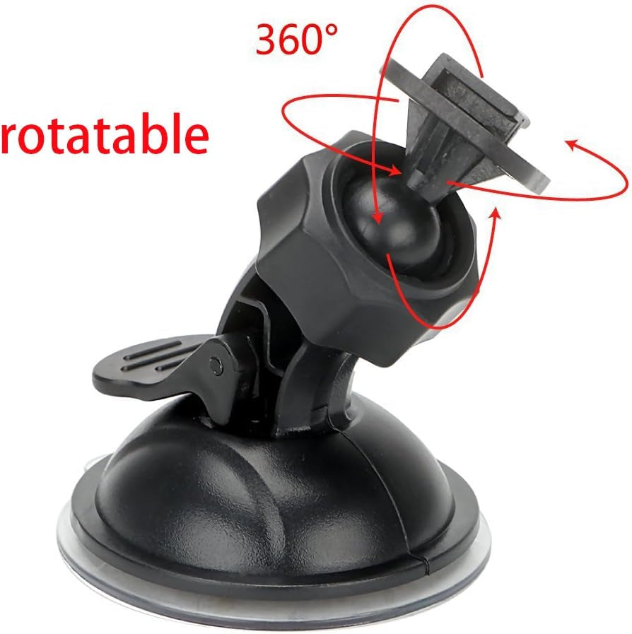 Suction Cup Mount for Yi Dash Cam 2.7', Uniden Dashcam, Black Box G1W Dash Camera Etc, Hold Tightly Removeable Easy to Install and Stand Heat, 2 Pcs