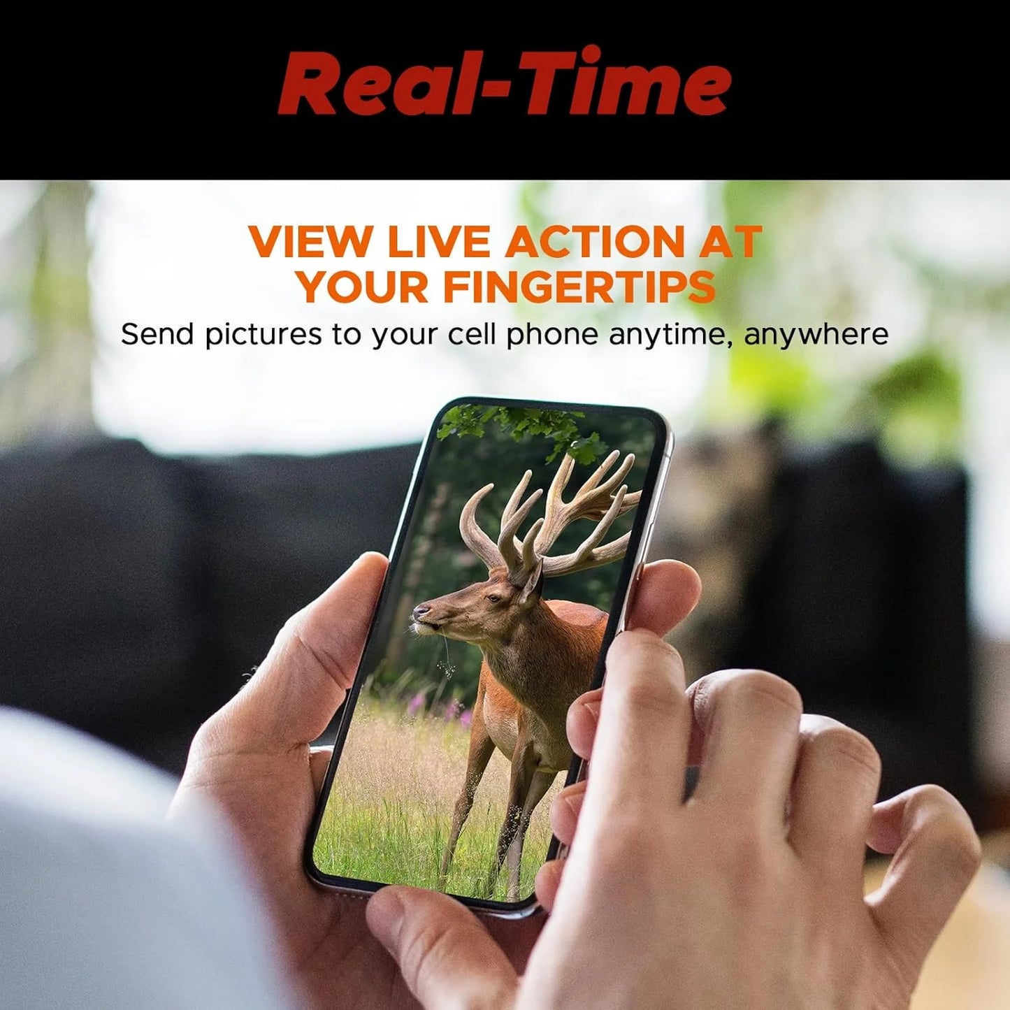 4G LTE Cellular Trail Camera Sends Picture Video to Cell Phone - Game Camera 24MP 1080P Hunting Camera with Night Vision Motion Activated Waterproof IP66 2.4" Screen for Wildlife Monitoring