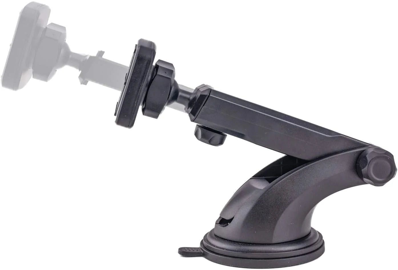 Dashpro Magno Mount 3.0 Series: Magnetic Car Mount for Dash with Suction Base, Magnet Head, and Long Range Adjustable Extension Arm