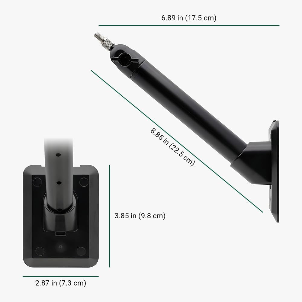 Universal Solar Panel Wall Mount for Ring, Eufy, Arlo, Wyze, Reolink Solar Panel