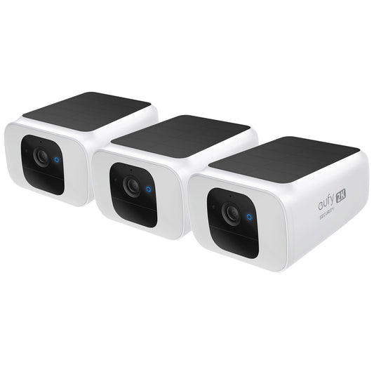 Security Solocam S230 Wireless Outdoor 3-Cam Kit - No Monthly Fees