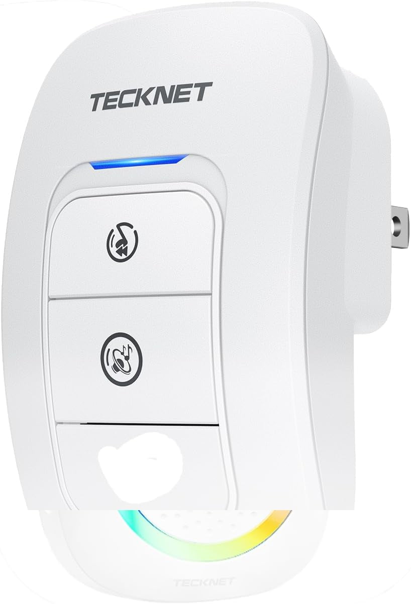 Wireless Doorbell, Waterproof Wireless Doorbells for Home, Cordless Door Chime Kit Battery Powered Operating at up to 1300 Feet Range with 38 Chimes, 4 Volume Levels & LED Flash