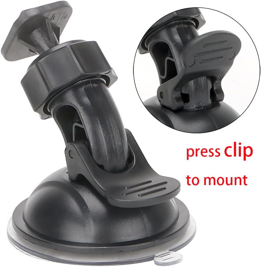 Suction Cup Mount for Yi Dash Cam 2.7', Uniden Dashcam, Black Box G1W Dash Camera Etc, Hold Tightly Removeable Easy to Install and Stand Heat, 2 Pcs