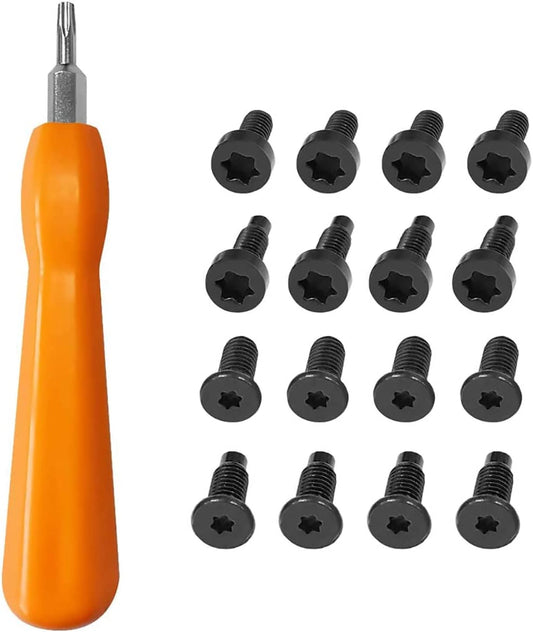 Screwdriver and Screws Kit for Doorbell, T6 T15 Bit Screwdriver for Video Doorbell,Doorbell 2, Doorbell Pro and Elite Battery Change, Charge and Replacement, Wifi Password Reset Access