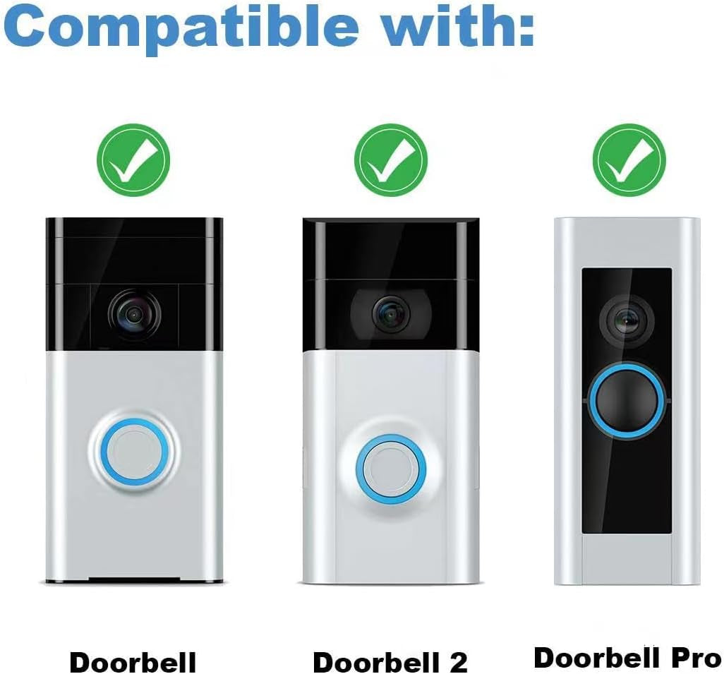 Screwdriver and Screws Kit for Doorbell, T6 T15 Bit Screwdriver for Video Doorbell,Doorbell 2, Doorbell Pro and Elite Battery Change, Charge and Replacement, Wifi Password Reset Access
