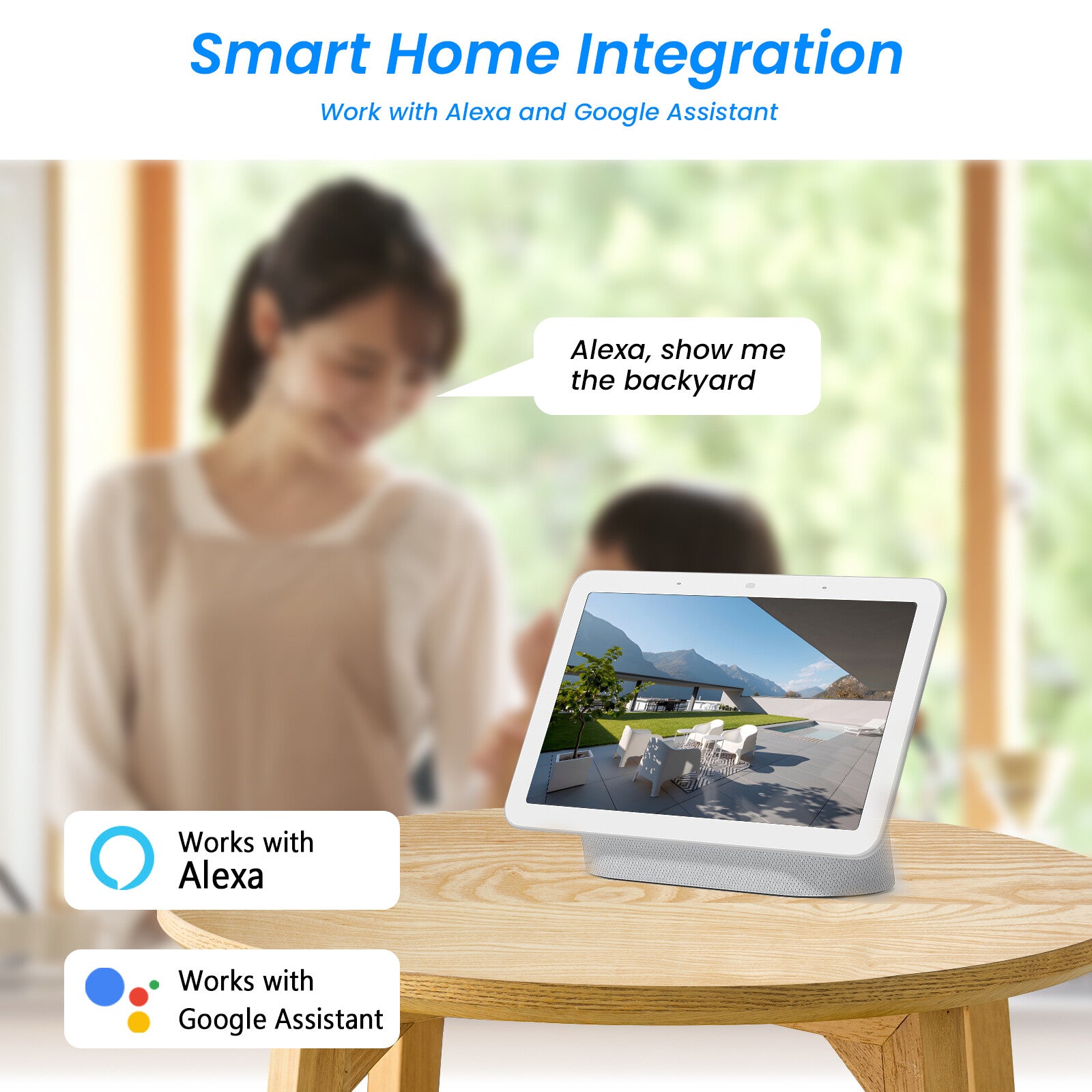 ANRAN Wireless Solar Battery Powered Wifi Home Security Camera System Outdoor IR